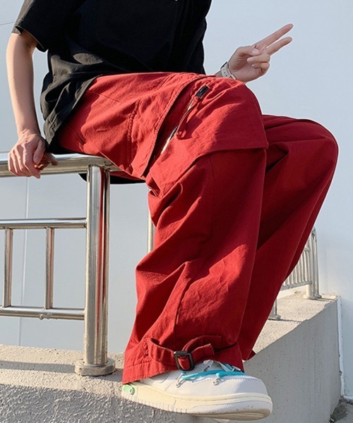 NOWLE（ノウル）の「【NOWLE】ワンポイント ワイドロープ カラーカーゴ