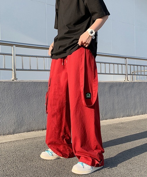 NOWLE（ノウル）の「【NOWLE】ワンポイント ワイドロープ カラーカーゴ