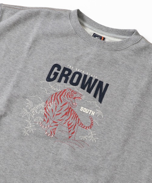 KRIFF MAYER Lady's Collection（クリフメイヤーレディースコレクション）の「ミニ裏毛アメカジBIGチュニック（Tシャツ/カットソー・レディース・チャコール/グレー/カラフル/カーキ/パープル/その他5・MEDIUM/LARGE）」の11枚目の写真