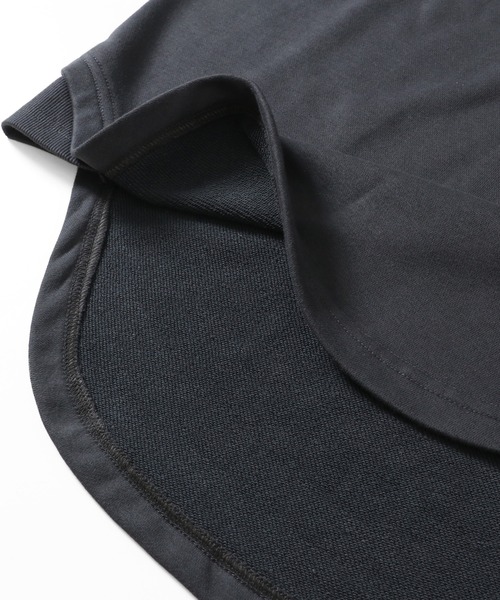 KRIFF MAYER Lady's Collection（クリフメイヤーレディースコレクション）の「ミニ裏毛アメカジBIGチュニック（Tシャツ/カットソー・レディース・チャコール/グレー/カラフル/カーキ/パープル/その他5・MEDIUM/LARGE）」の15枚目の写真