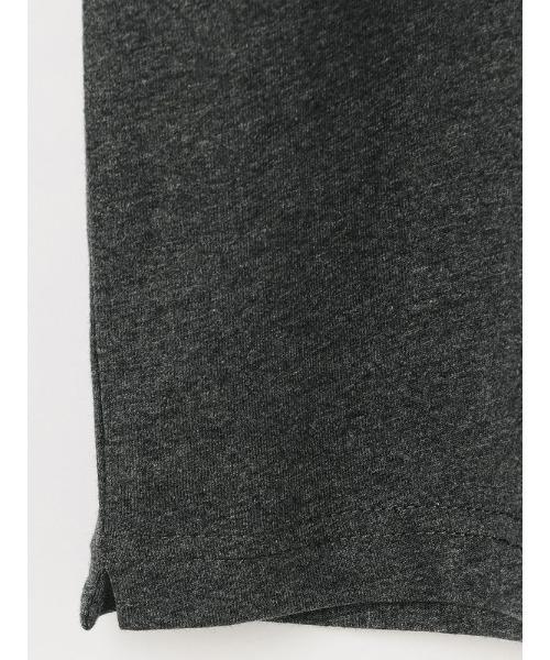 TRANS CONTINENTS（トランスコンチネンツ）の「TRANS CONTINENTS　シルケット　ハイネックTシャツ　ホワイト/グレー/ネイビー（Tシャツ/カットソー・メンズ・ホワイト/チャコールグレー/ネイビー・LL/M/L）」の16枚目の写真