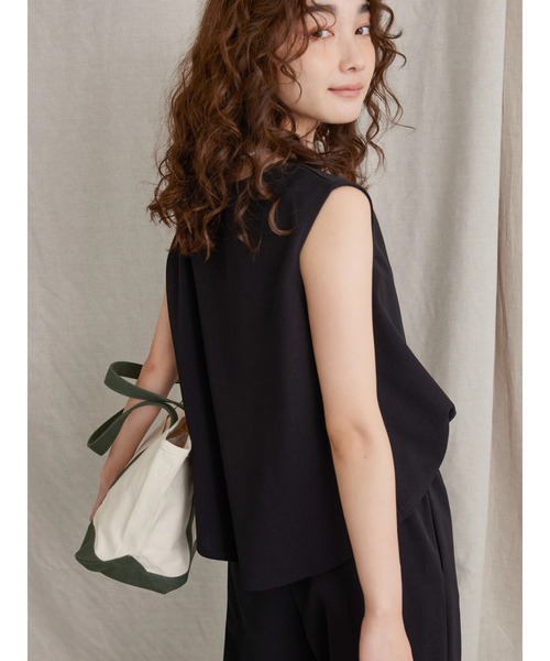 AMERICAN HOLIC(アメリカンホリック)の「ラクラクオールインワン(つなぎ/オールインワン・レディース・ブラック/モカ・M/L)」の13枚目の写真