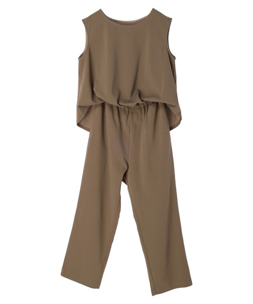 AMERICAN HOLIC(アメリカンホリック)の「ラクラクオールインワン(つなぎ/オールインワン・レディース・ブラック/モカ・M/L)」の20枚目の写真