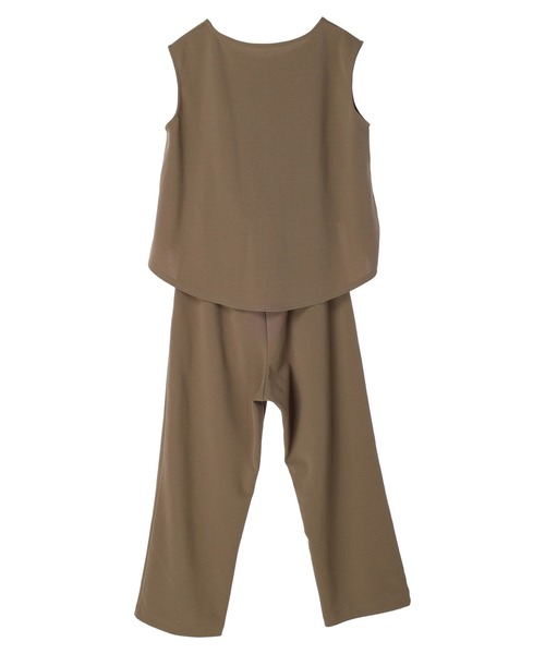 AMERICAN HOLIC(アメリカンホリック)の「ラクラクオールインワン(つなぎ/オールインワン・レディース・ブラック/モカ・M/L)」の11枚目の写真