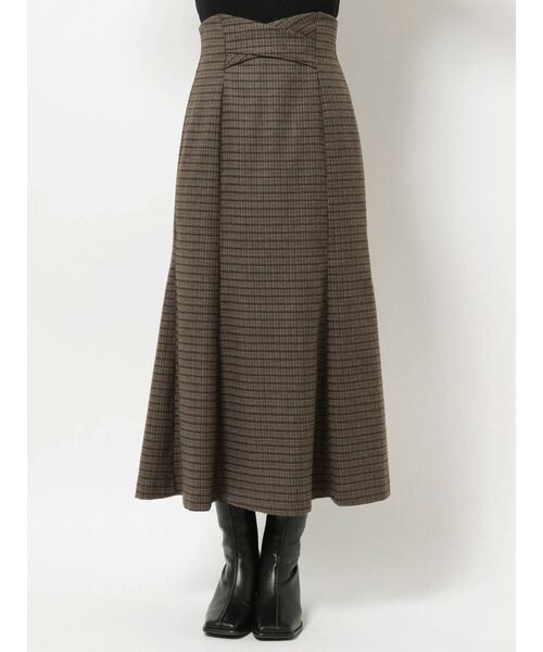 MURUA(ムルーア)の「クロスウエストマーメイドスカート(スカート・レディース・ブラック/グリーン/その他1・1/2)」の5枚目の写真