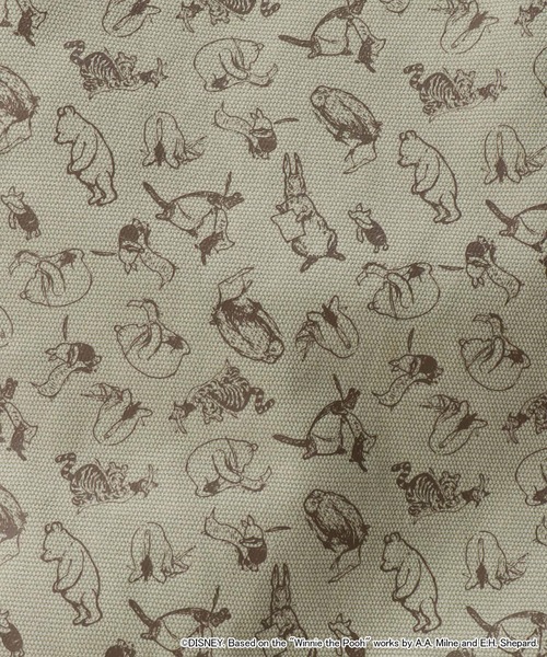 Samantha Thavasa(サマンサタバサ)の「「くまのプーさんコレクション」 キャンバストート(トートバッグ・レディース・ミント/ベージュ・FREE)」の4枚目の写真