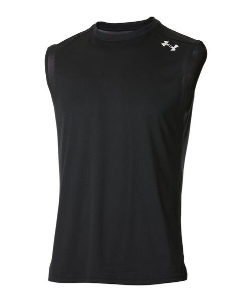 UNDER ARMOUR(アンダーアーマー)の「UAロングショット スリーブレスTシャツ(バスケットボール/メンズ)(タンクトップ・メンズ・ブラック/ホワイト・L/M/XL/S/3XL/XXL)」の20枚目の写真