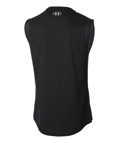 UNDER ARMOUR(アンダーアーマー)の「UAロングショット スリーブレスTシャツ(バスケットボール/メンズ)(タンクトップ・メンズ・ブラック/ホワイト・L/M/XL/S/3XL/XXL)」の19枚目の写真