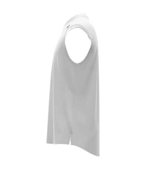 UNDER ARMOUR(アンダーアーマー)の「UAロングショット スリーブレスTシャツ(バスケットボール/メンズ)(タンクトップ・メンズ・ブラック/ホワイト・L/M/XL/S/3XL/XXL)」の4枚目の写真