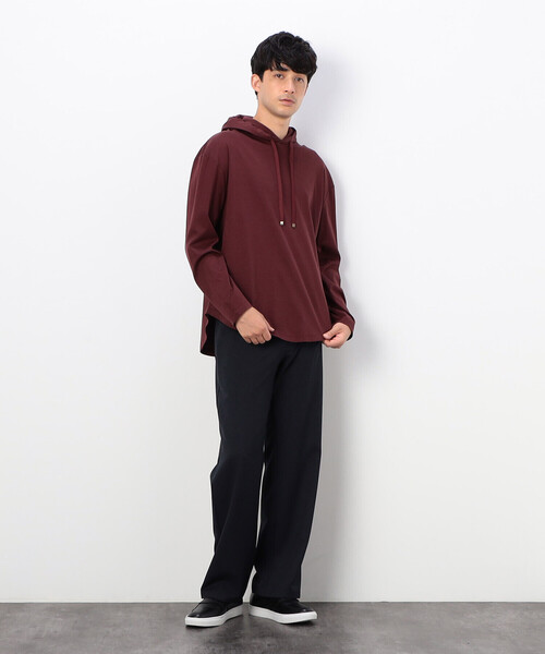 COMME CA COMMUNE(コムサコミューン)の「★TVドラマ着用商品★ 【セットアップ対応】チェック切り替え ワイドストレートパンツ(その他パンツ・メンズ・ネイビー/グリーン/グレイッシュベージュ・SMALL/MEDIUM/LARGE)」の10枚目の写真
