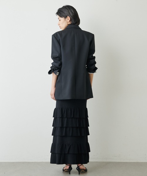 Whim Gazette(ウィム ガゼット) ニットティアードスカート Whim Gazette(ウィム ガゼット)のニットティアードスカート通販