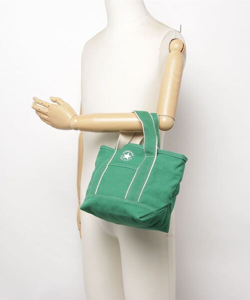 CONVERSE(コンバース)の「CONVERSE/コンバース canvasS tote/キャンバスSトートバッグ 17917200(トートバッグ・レディース・グリーン/ブラック系その他/ブラック/ライトブラウン/オフホワイト/サンドベージュ/ネイビー・ONESIZE)」の11枚目の写真