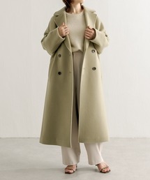 COLLAGE GALLARDAGALANTE | 希少素材を使用した/タスマニアウール/エアリーロングチェスターコート(チェスターコート)