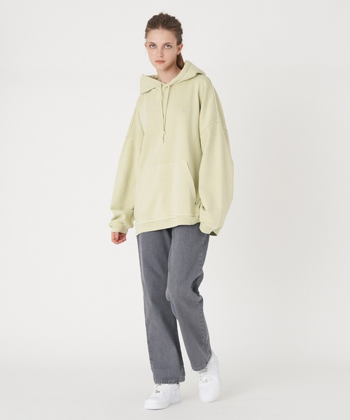 Levi's(リーバイス)の「Levi's/リーバイス LEVI'S(R) FRESH CARAVAN パーカー NATURAL DYE TIGHT LOOPS(パーカー・レディース・グリーン・S/XS/M)」の4枚目の写真