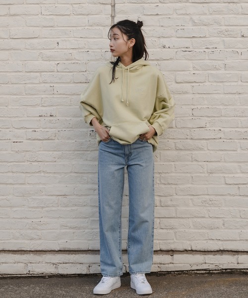Levi's(リーバイス)の「Levi's/リーバイス LEVI'S(R) FRESH CARAVAN パーカー NATURAL DYE TIGHT LOOPS(パーカー・レディース・グリーン・S/XS/M)」の7枚目の写真