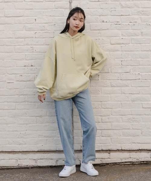 Levi's(リーバイス)の「Levi's/リーバイス LEVI'S(R) FRESH CARAVAN パーカー NATURAL DYE TIGHT LOOPS(パーカー・レディース・グリーン・S/XS/M)」の8枚目の写真