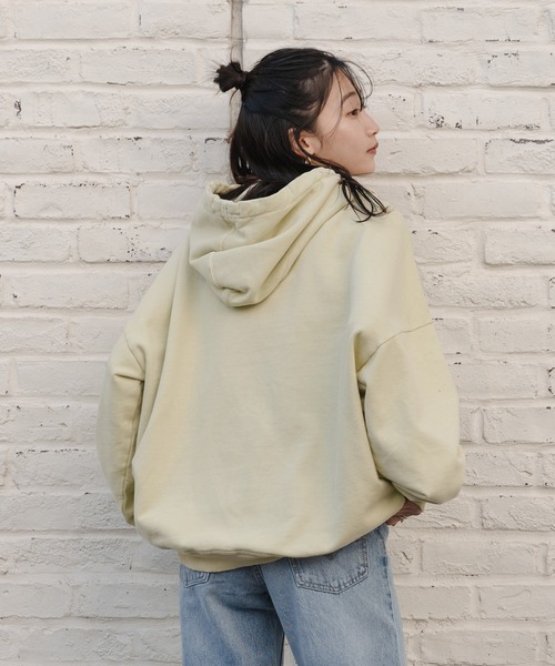 Levi's(リーバイス)の「Levi's/リーバイス LEVI'S(R) FRESH CARAVAN パーカー NATURAL DYE TIGHT LOOPS(パーカー・レディース・グリーン・S/XS/M)」の9枚目の写真