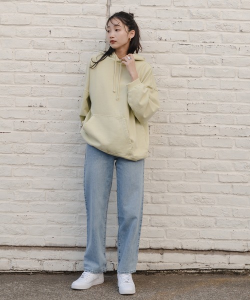 Levi's(リーバイス)の「Levi's/リーバイス LEVI'S(R) FRESH CARAVAN パーカー NATURAL DYE TIGHT LOOPS(パーカー・レディース・グリーン・S/XS/M)」の10枚目の写真