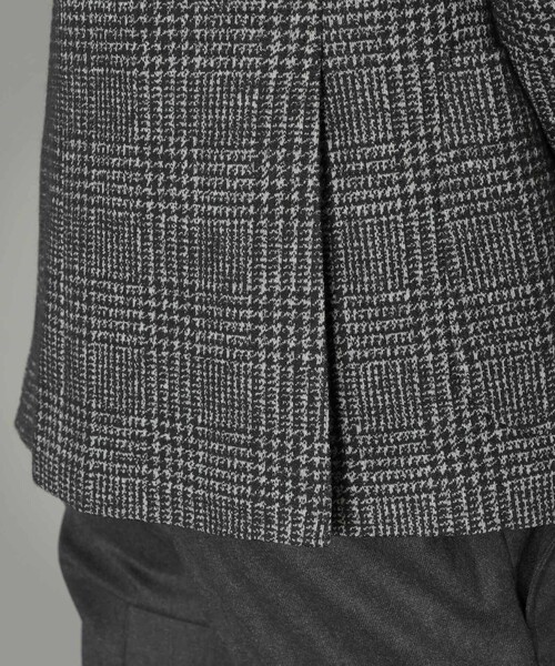 MACKINTOSH LONDON（マッキントッシュ ロンドン）の「【FLEX JERSEY】イタリアンファブリックグレンチェックジャケット（テーラードジャケット・メンズ・グレー系その他・38/40）」の7枚目の写真