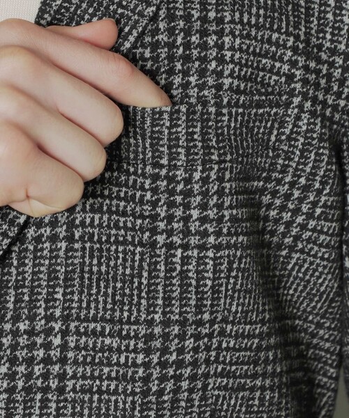 MACKINTOSH LONDON（マッキントッシュ ロンドン）の「【FLEX JERSEY】イタリアンファブリックグレンチェックジャケット（テーラードジャケット・メンズ・グレー系その他・38/40）」の8枚目の写真