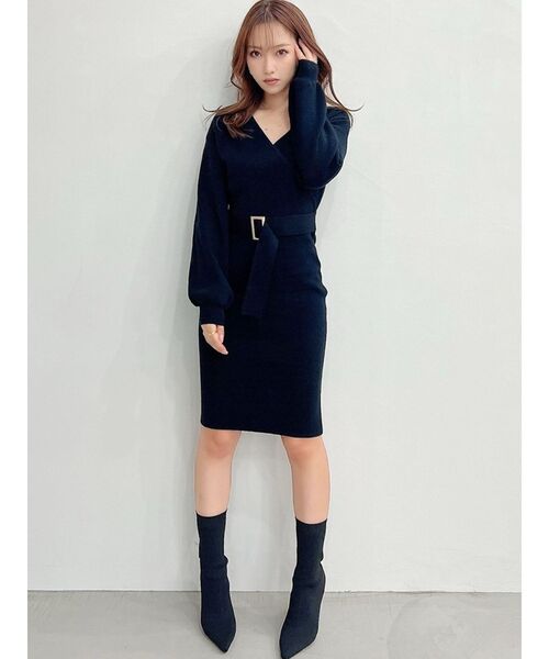 RESEXXY(リゼクシー)の「ストレッチスレンダーブーツ(ブーツ・レディース・アイボリー/ブラック・SMALL/MEDIUM/LARGE)」の9枚目の写真