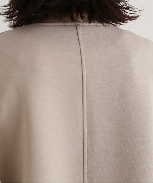 NATURAL BEAUTY BASIC（ナチュラルビューティーベーシック）の「フォルムカットブルゾン（ブルゾン・レディース・ブラック/ベージュ系その他2・SMALL/MEDIUM）」の21枚目の写真