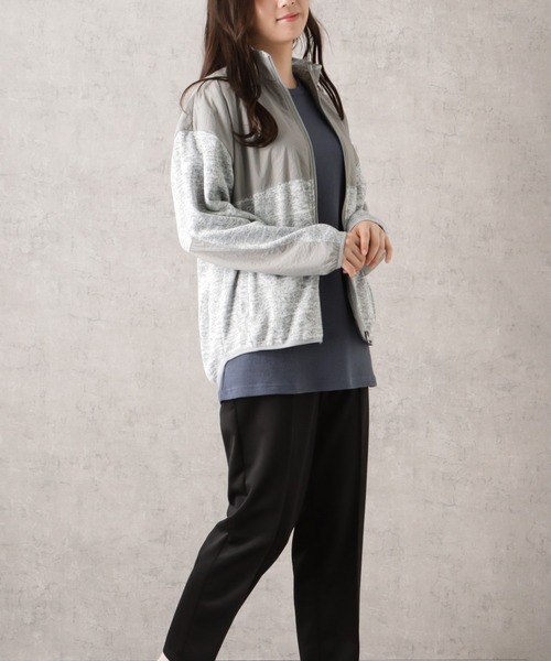CONVERSE(コンバース)の「CONVERSE コンバース ニットフリーススタンドジップジャケット(その他アウター・レディース・ブラック/グレー/ブラウン/グリーン・M/L)」の10枚目の写真