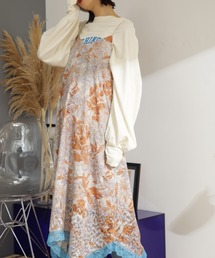 CREOLME | (CREOLME)ヴィンテージフラワーキャミドレス(ワンピース)