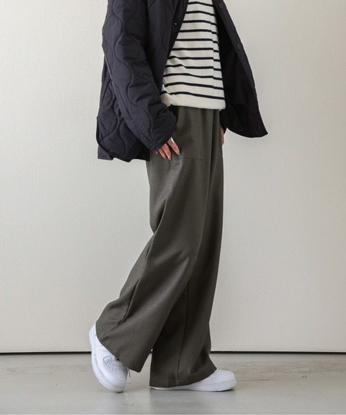SUGAR BISKET(シュガービスケット)の「ツイルワイドパンツ(その他パンツ・レディース・テラコッタ/グレー/ブラウン/ブラック/ピンク・L/M)」の10枚目の写真