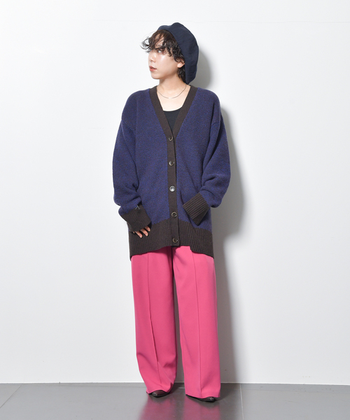 CITYSHOP(シティーショップ)の「PINTUCK WIDE パンツ(その他パンツ・レディース・ブラック/ピンク・38/36)」の10枚目の写真