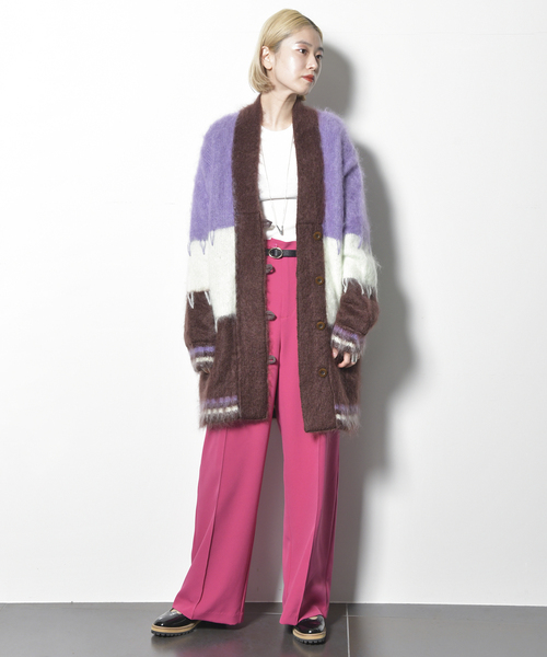 CITYSHOP(シティーショップ)の「PINTUCK WIDE パンツ(その他パンツ・レディース・ブラック/ピンク・38/36)」の14枚目の写真
