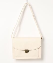 ehka sopo | フラップスクエアショルダー(ショルダーバッグ)