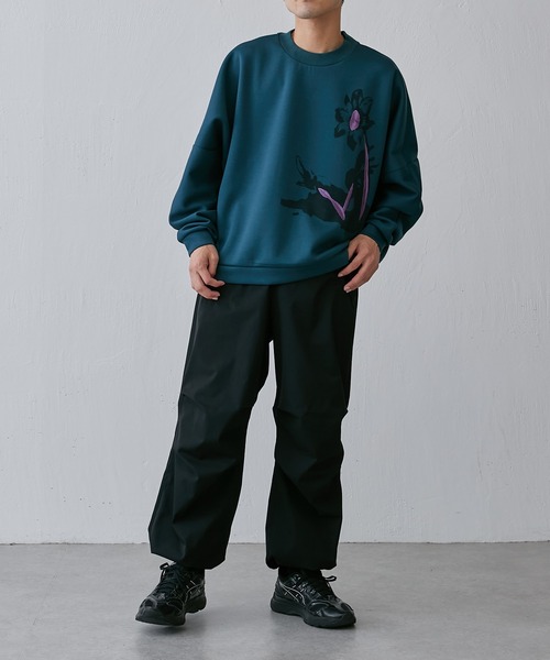 Lui's（ルイス）の「テック スノーパンツ/パラシュートパンツ（カーゴパンツ・メンズ・ブラック/ブルー・S/M）」の8枚目の写真