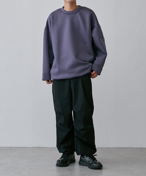 Lui's（ルイス）の「テック スノーパンツ/パラシュートパンツ（カーゴパンツ・メンズ・ブラック/ブルー・S/M）」の10枚目の写真