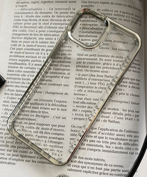 WEGO(ウィゴー)の「WEGO/メタルフレームiPhoneケース(シルバー)(スマホケース/カバー・レディース・その他3/その他1/その他4/その他5/その他2/その他6・FREE)」の5枚目の写真