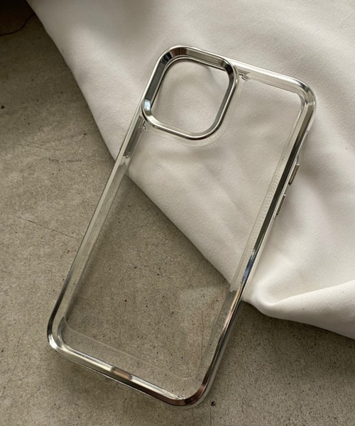 WEGO(ウィゴー)の「WEGO/メタルフレームiPhoneケース(シルバー)(スマホケース/カバー・レディース・その他3/その他1/その他4/その他5/その他2/その他6・FREE)」の6枚目の写真