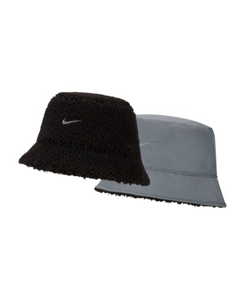 NIKE(ナイキ)の「【NIKE】U NSW BUCKET SHERPA(ハット・レディース・ブラック・SMALL/MEDIUM)」の4枚目の写真