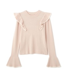 FREE'S MART | ◆【WEB限定】トリミング畦フリルコンパクトニット(ニット/セーター)