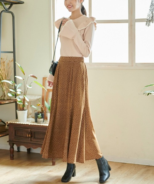 FREE'S MART（フリーズマート）の「◆【WEB限定】トリミング畦フリルコンパクトニット（ニット/セーター・レディース・ベージュ/イエロー/グリーン/ブラック・FREE）」の22枚目の写真