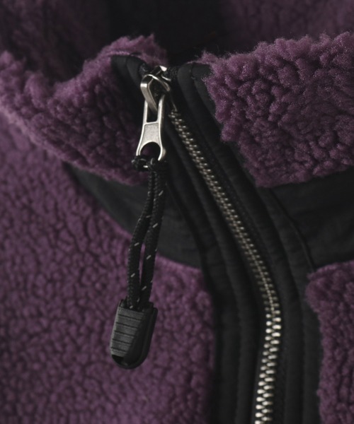 ROXY（ロキシー）の「BOA HALFZIP/ロキシーボアハーフジップ（スウェット・レディース・ピンク/ブラック/マルチ・SMALL/MEDIUM/LARGE）」の8枚目の写真