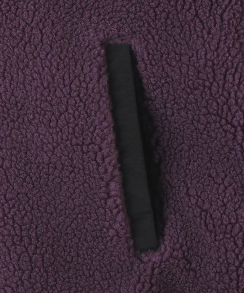 ROXY（ロキシー）の「BOA HALFZIP/ロキシーボアハーフジップ（スウェット・レディース・ピンク/ブラック/マルチ・SMALL/MEDIUM/LARGE）」の11枚目の写真