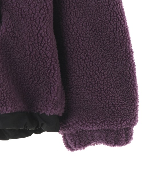 ROXY（ロキシー）の「BOA HALFZIP/ロキシーボアハーフジップ（スウェット・レディース・ピンク/ブラック/マルチ・SMALL/MEDIUM/LARGE）」の12枚目の写真