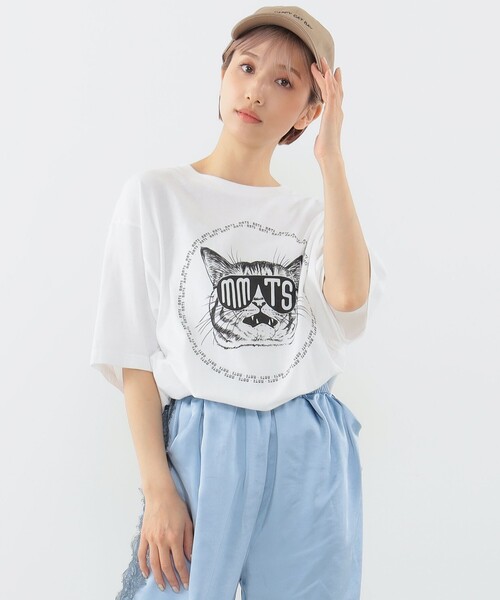 UNISEX〉'マミタス'さま サングラス Tシャツ（Tシャツ