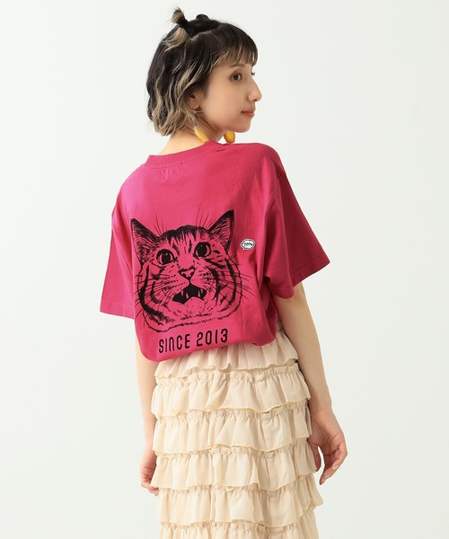 mmts（マミタス）の「〈UNISEX〉"マミタス"さま サングラス Tシャツ（Tシャツ/カットソー・レディース・ホワイト/ピンク/ブルー・M/XL/L/S）」の3枚目の写真
