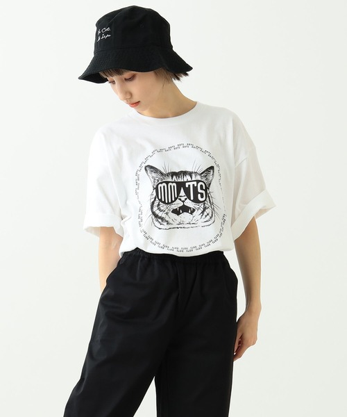 mmts（マミタス）の「〈UNISEX〉"マミタス"さま サングラス Tシャツ（Tシャツ/カットソー・レディース・ホワイト/ピンク/ブルー・M/XL/L/S）」の14枚目の写真