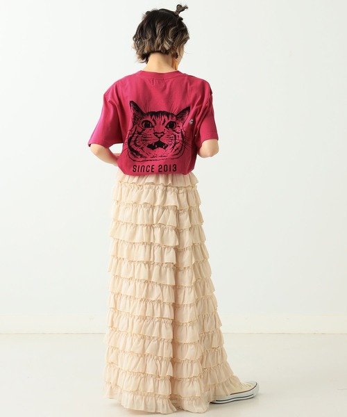 mmts（マミタス）の「〈UNISEX〉"マミタス"さま サングラス Tシャツ（Tシャツ/カットソー・レディース・ホワイト/ピンク/ブルー・M/XL/L/S）」の9枚目の写真