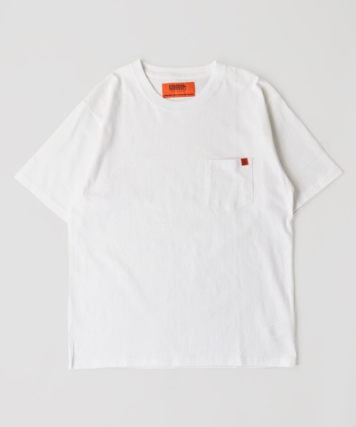 UNIVERSAL OVERALL（ユニバーサルオーバーオール）の「【UNIVERSAL OVERALL】 POCKET T-SHIRTS / ポケット半袖Tシャツ（Tシャツ/カットソー・メンズ・グレー/ブラック/ネイビー/ホワイト/グリーン/オートミール・SMALL/MEDIUM/LARGE/X-LARGE）」の17枚目の写真