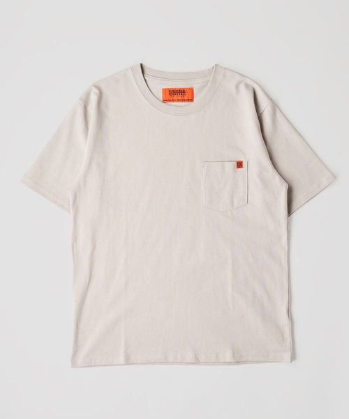 UNIVERSAL OVERALL（ユニバーサルオーバーオール）の「【UNIVERSAL OVERALL】 POCKET T-SHIRTS / ポケット半袖Tシャツ（Tシャツ/カットソー・メンズ・グレー/ブラック/ネイビー/ホワイト/グリーン/オートミール・SMALL/MEDIUM/LARGE/X-LARGE）」の21枚目の写真