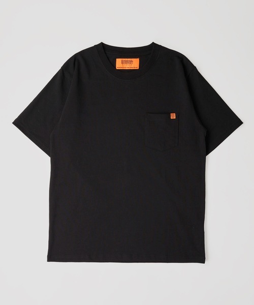 UNIVERSAL OVERALL（ユニバーサルオーバーオール）の「【UNIVERSAL OVERALL】 POCKET T-SHIRTS / ポケット半袖Tシャツ（Tシャツ/カットソー・メンズ・グレー/ブラック/ネイビー/ホワイト/グリーン/オートミール・SMALL/MEDIUM/LARGE/X-LARGE）」の19枚目の写真