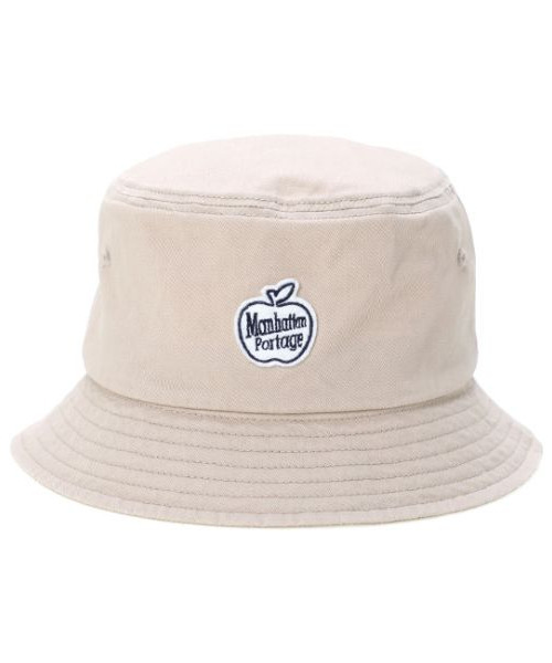 Manhattan Portage（マンハッタンポーテージ）の「Manhattan Portage/マンハッタンポーテージ ハット WAPPEN BUCKET HAT NYC MP190（ハット・メンズ・ベージュ系その他/グリーン系その他/ブラック×レッド・FREE）」の11枚目の写真